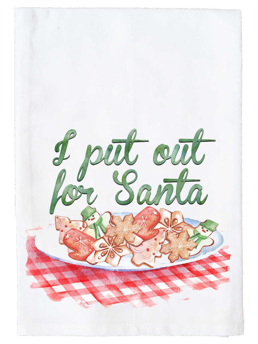 I put out for Santa Kitchen Towel