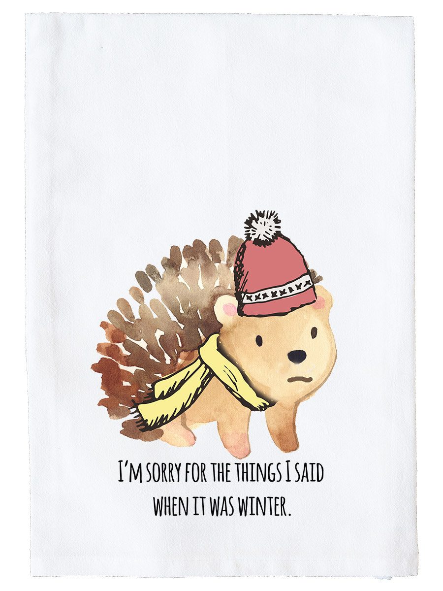 Things I said when it was Winter Kitchen Towel