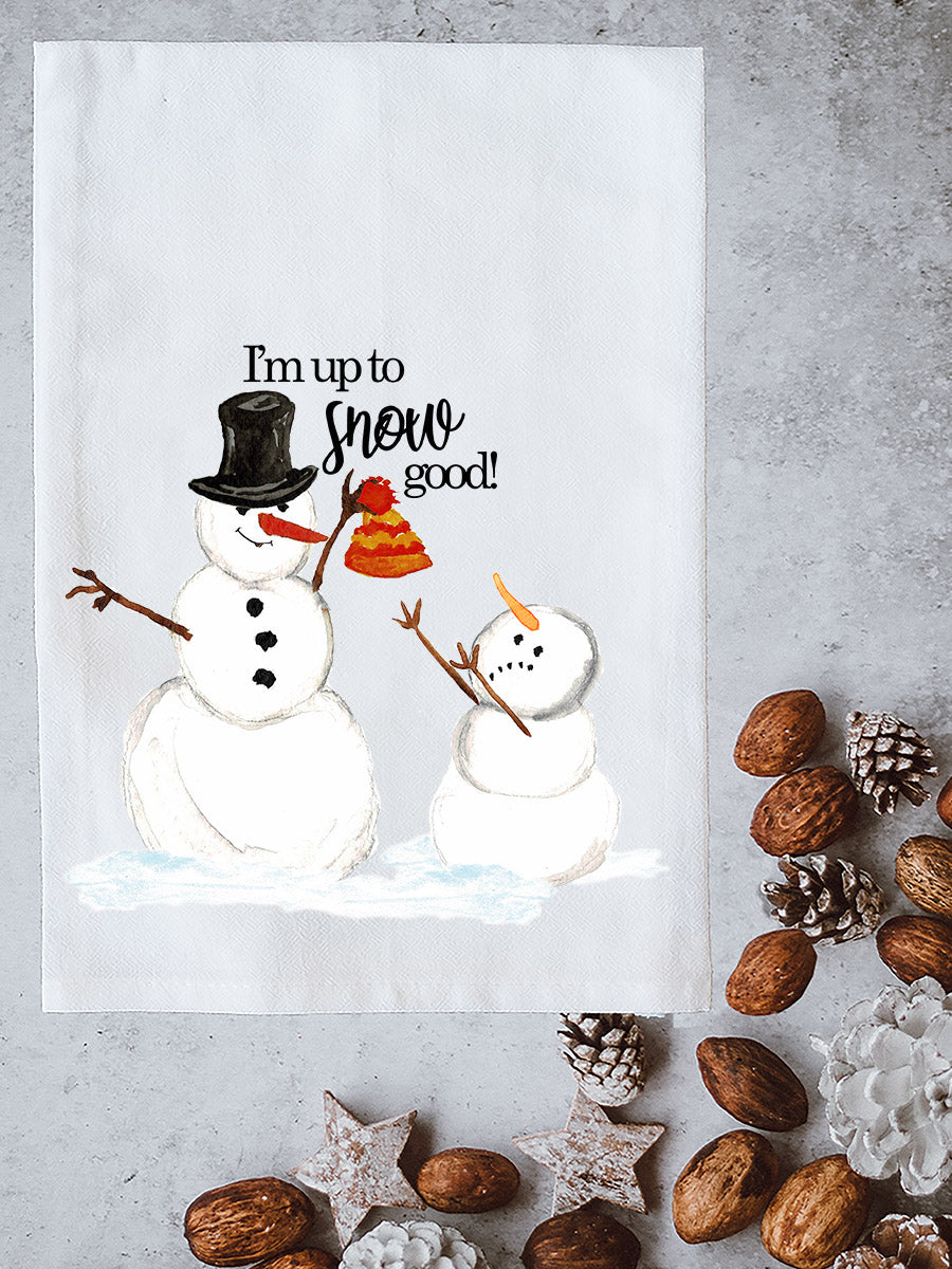 Up To Snow Good Kitchen Towel