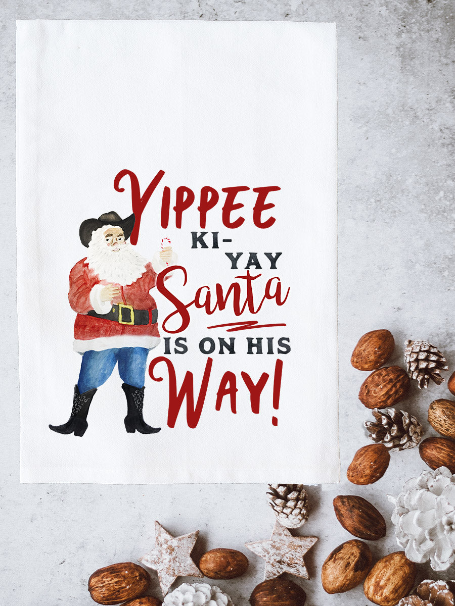 Yippee Ki-Yay Kitchen Towel