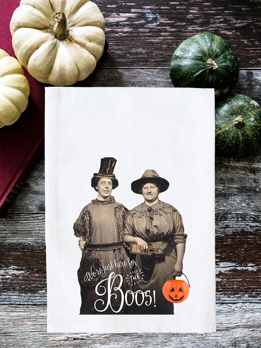 Here For The Boos Kitchen Towel