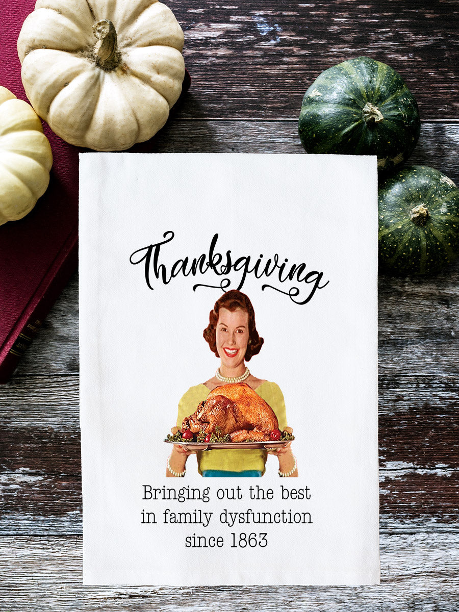 Family Dysfunction Kitchen Towel