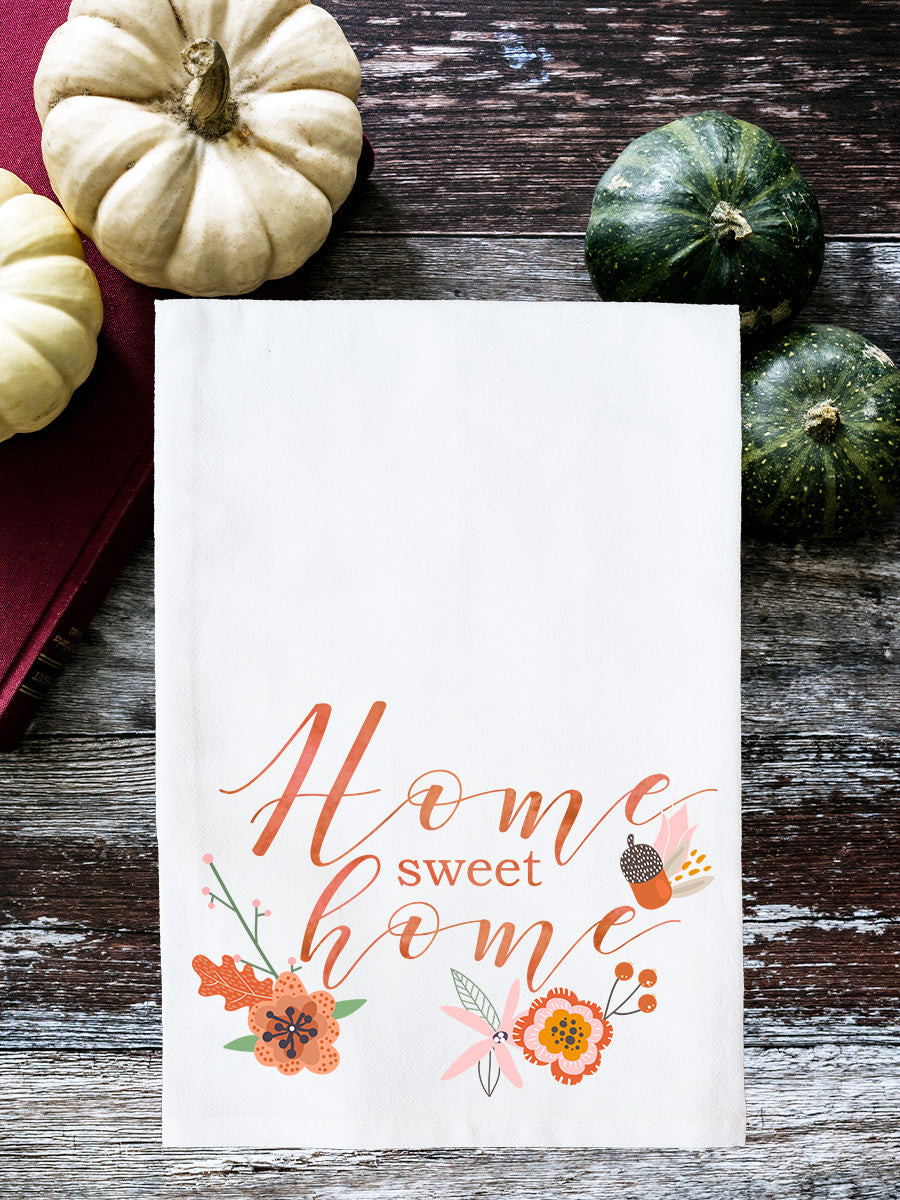 Home Sweet Home Fall Kitchen Towel