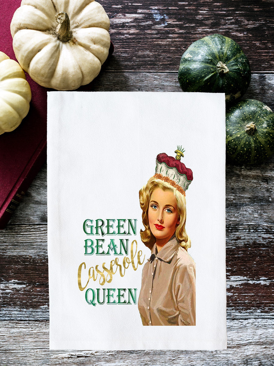 Green Bean Casserole Queen Kitchen Towel