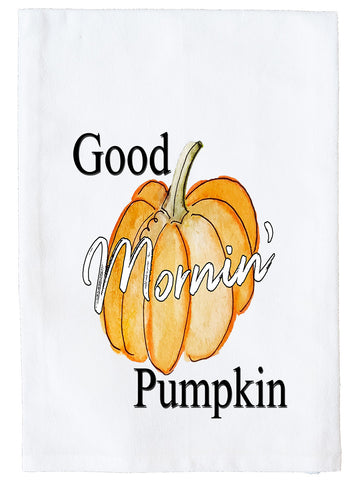 Good Mornin' Pumpkin Kitchen Towel