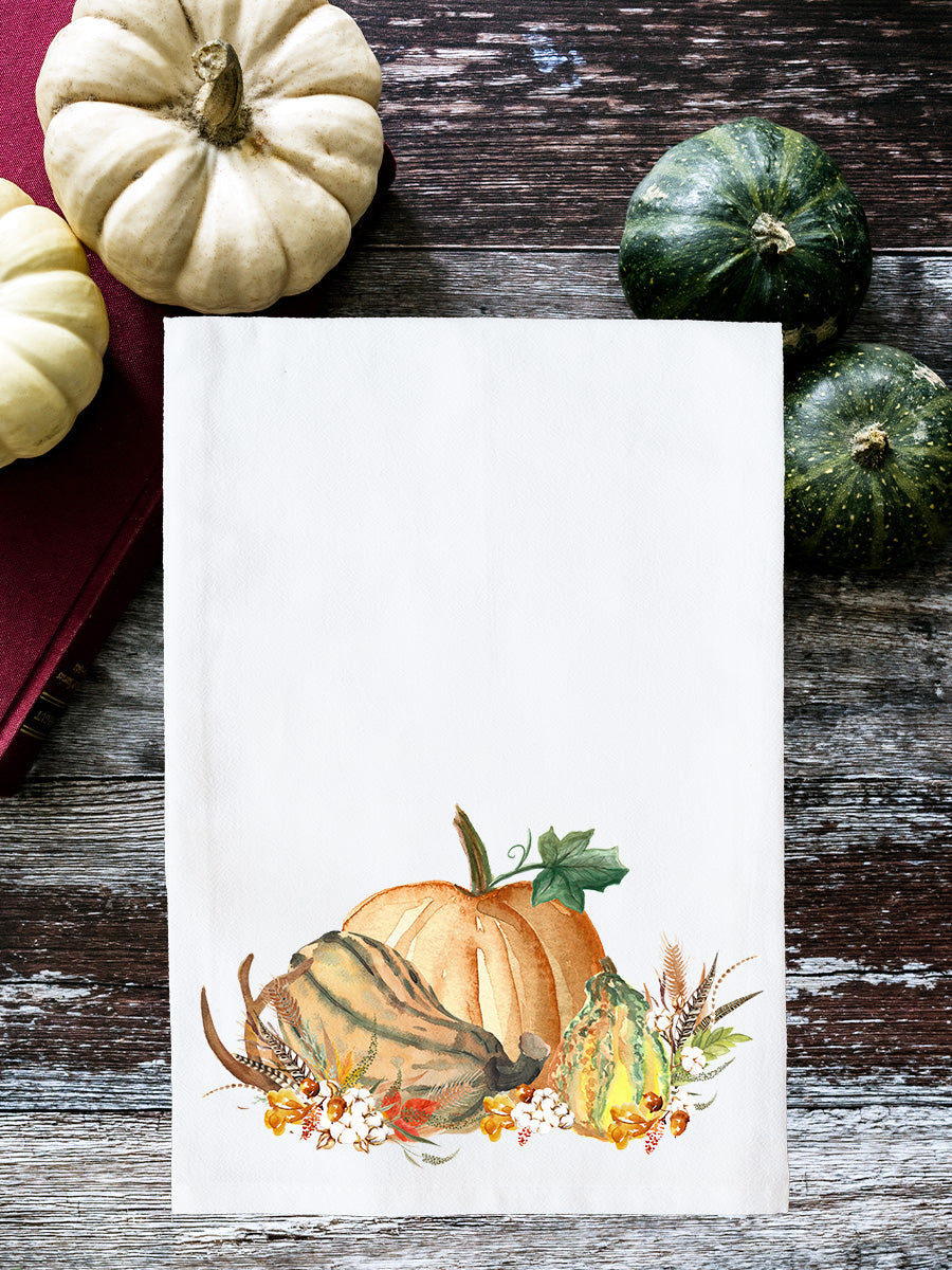 Gourds & Pumpkins Kitchen Towel