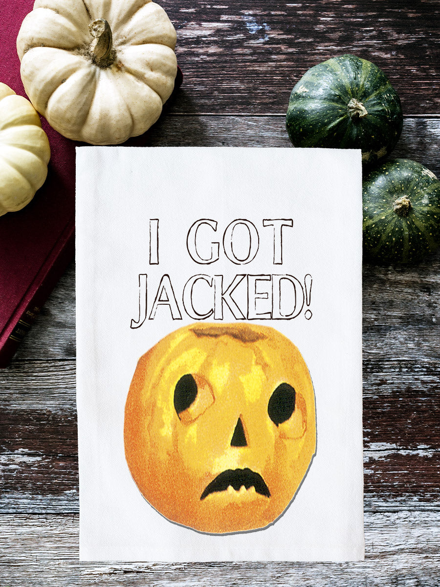 I Got Jacked! Kitchen Towel