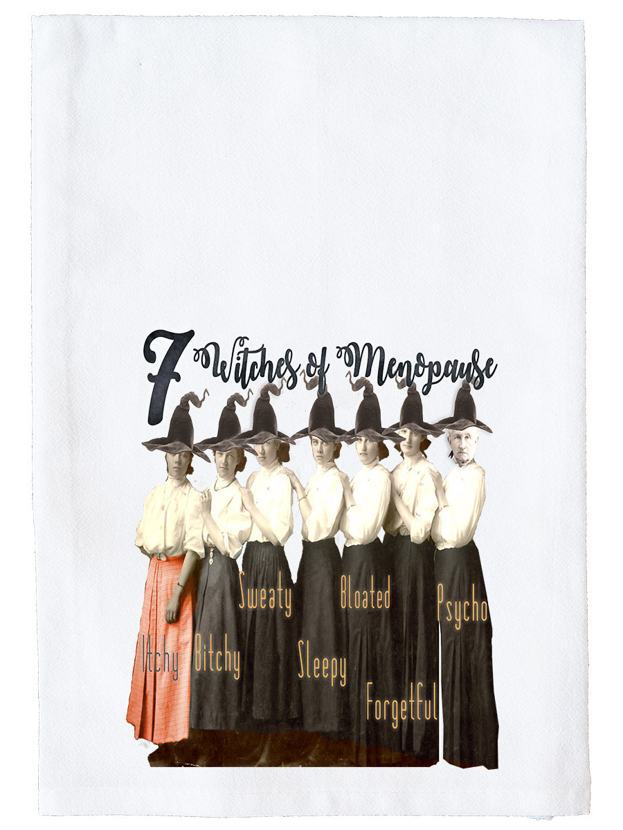 7 Witches of Menopause Kitchen Towel – KnollwoodLane