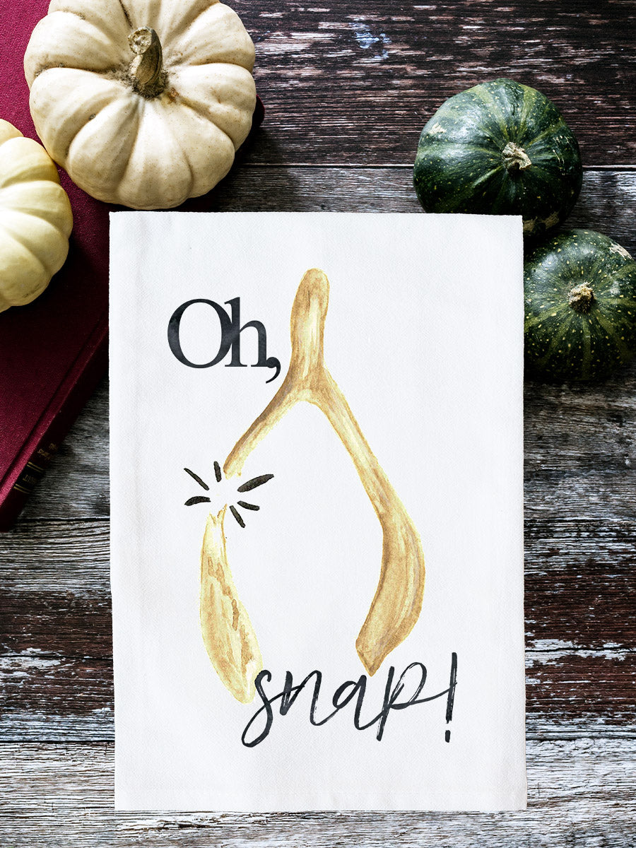 Oh, Snap! Fall Kitchen Towel