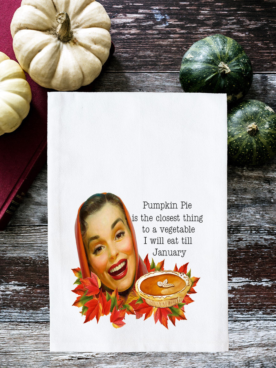 Pumpkin Pie Kitchen Towel