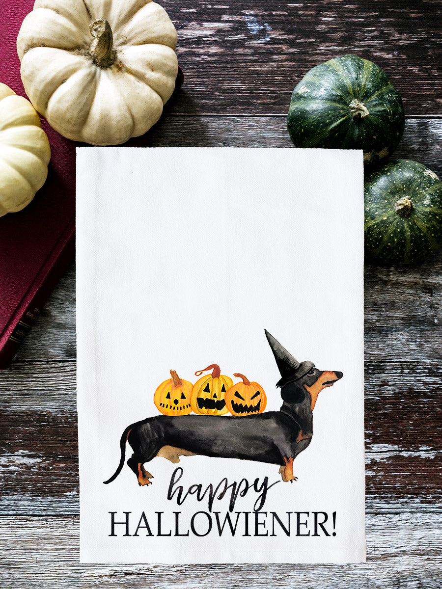 Happy Hallowiener! Kitchen Towel