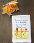 Answer at the Beach Kitchen Towel