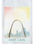 St Louis Arch Watercolor Kitchen Towel