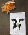 Black and White Cow Kitchen Towel