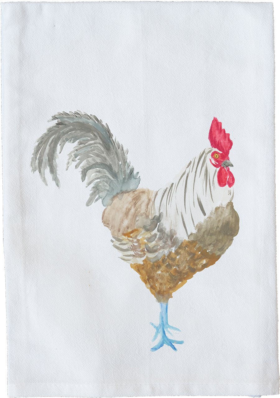 Blue footed rooster
