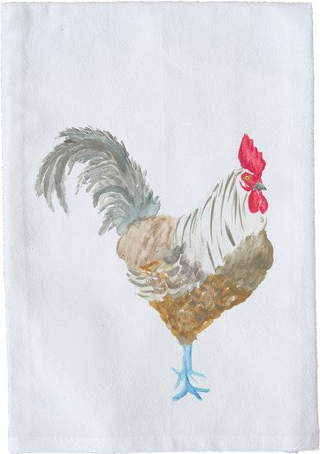Blue footed rooster