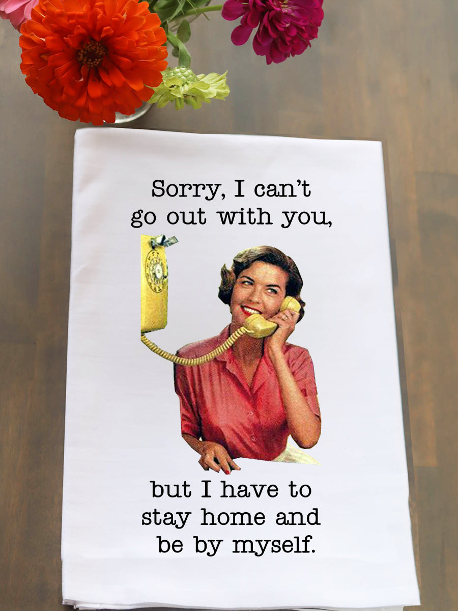 By Myself Kitchen Towel