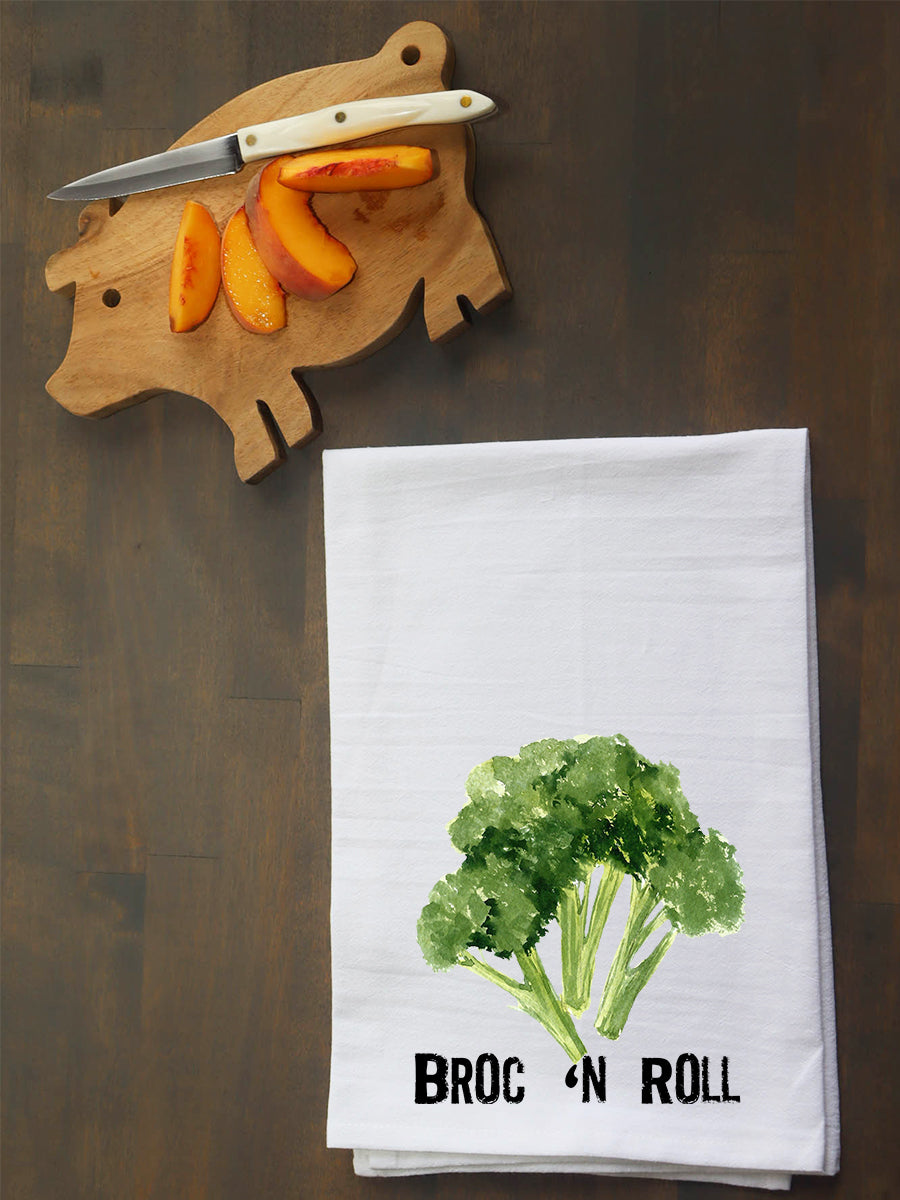 Broc N' Roll Kitchen Towel