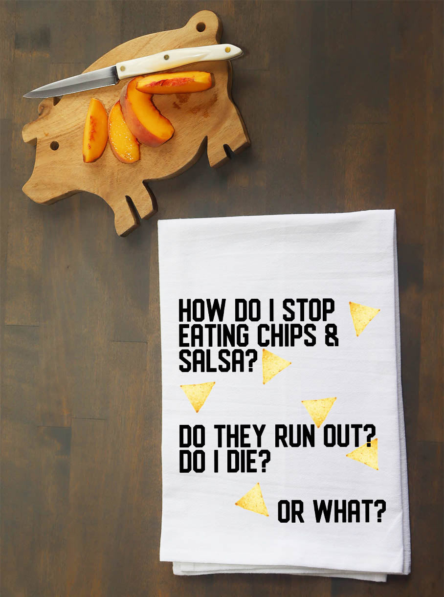 Nachos Are Just Tacos Kitchen Towel