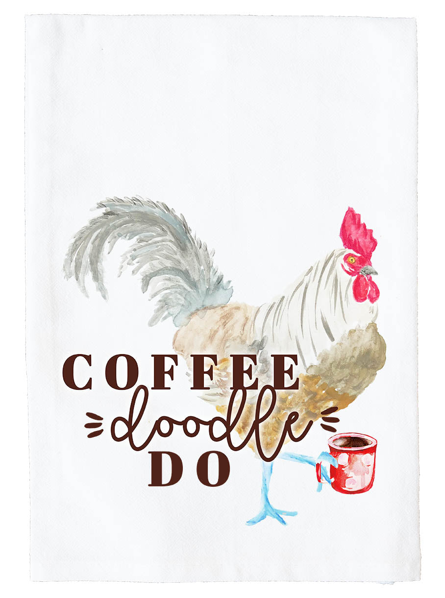 Coffee Doodle Do Kitchen Towel