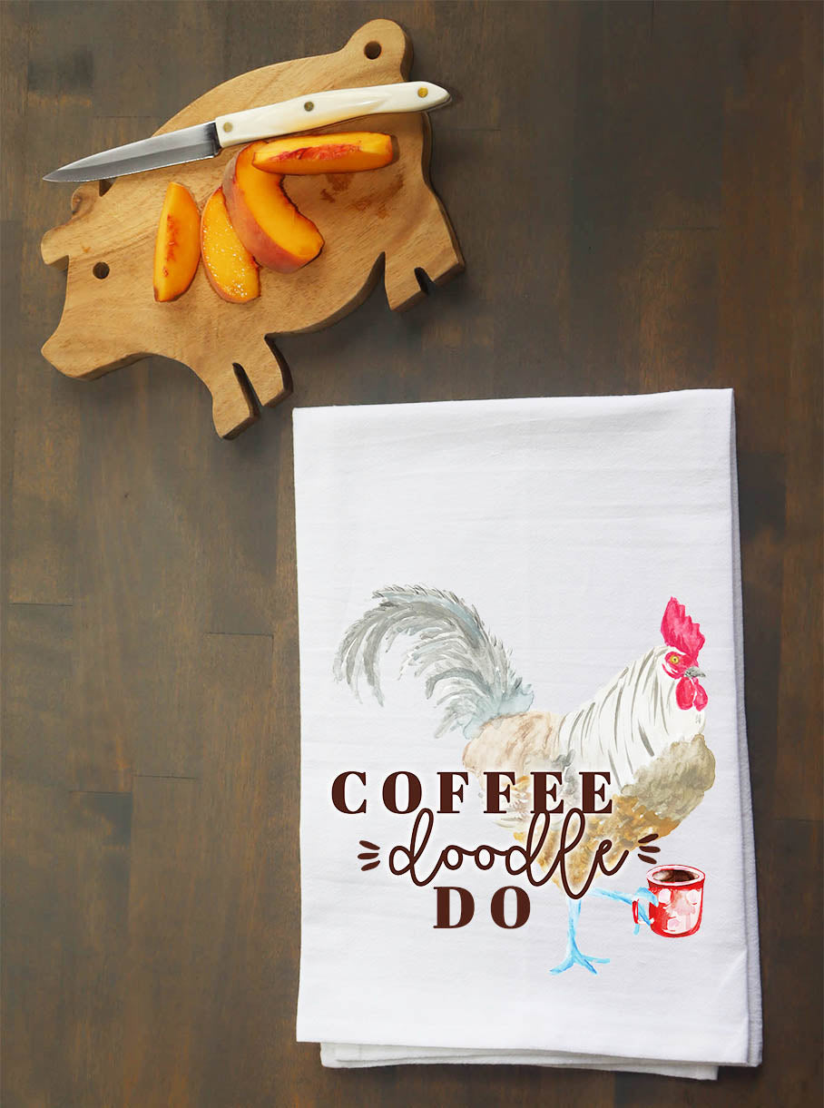 Coffee Doodle Do Kitchen Towel