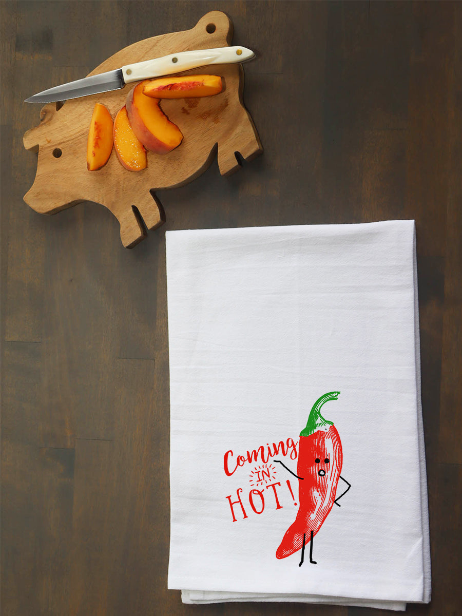 Coming in Hot! Kitchen Towel