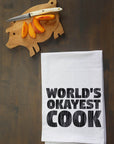World's Okayest Cook Kitchen Towel