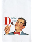 D is for Dad Kitchen Towel
