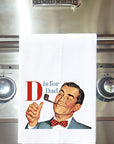D is for Dad Kitchen Towel