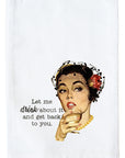 Drink About It Kitchen Towel