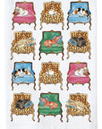 Dogs In Chairs Kitchen Towel