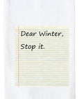 Dear Winter Kitchen Towel