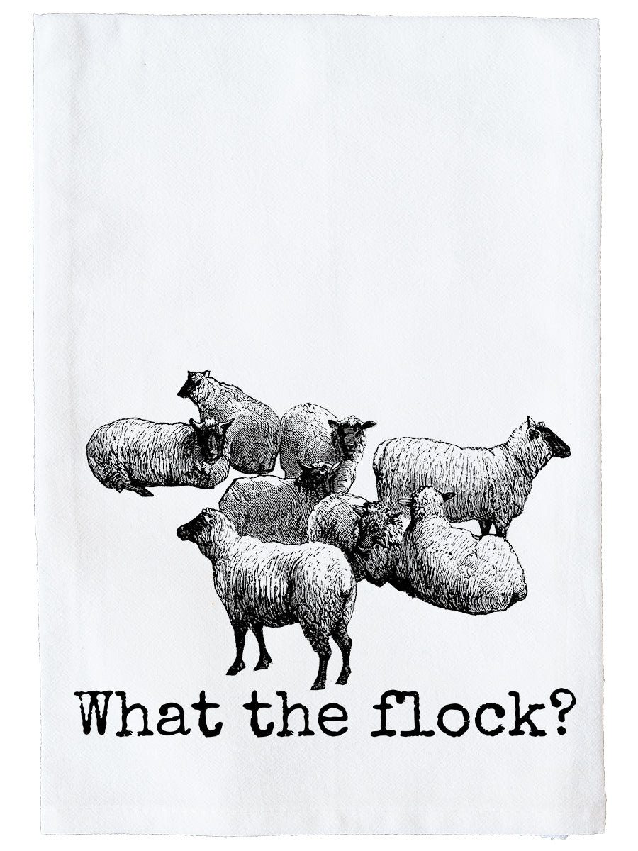 What the Flock? Kitchen Towel