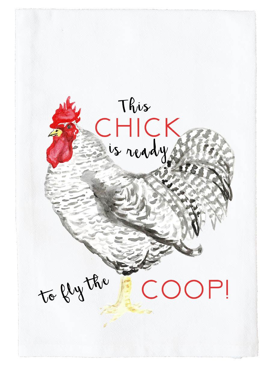 Fly the Coop! Kitchen Towel