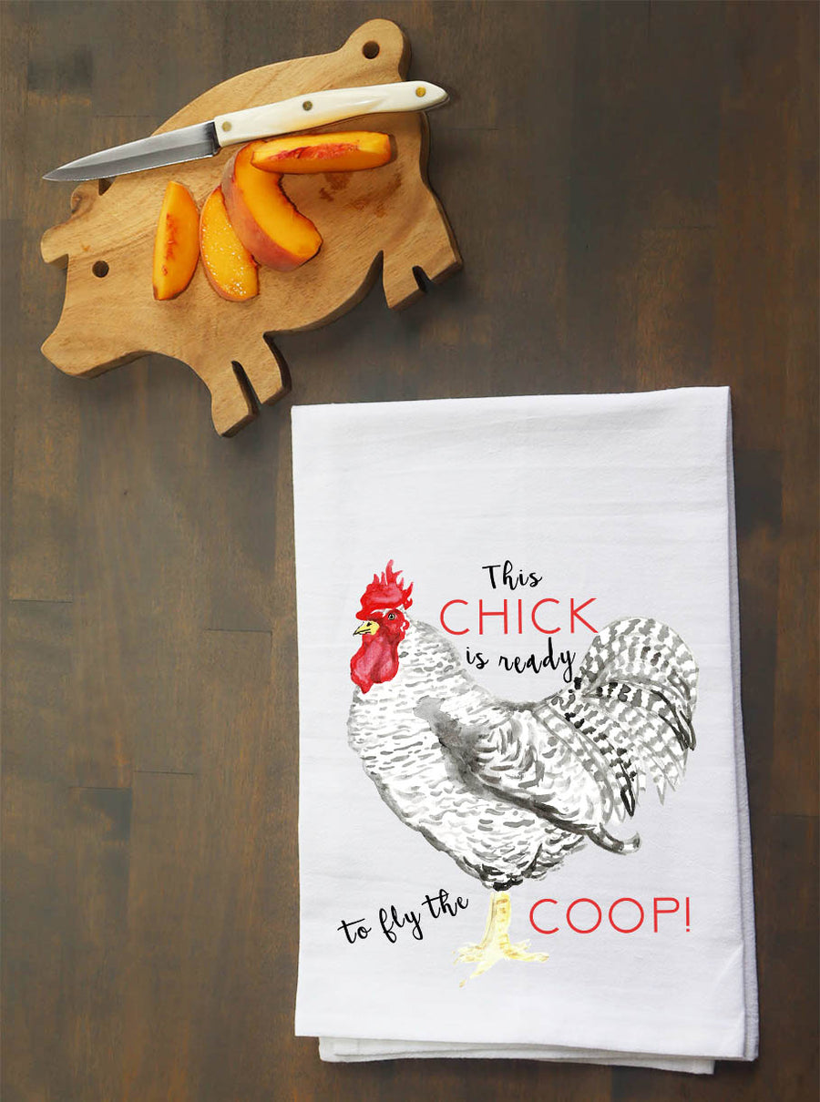Fly the Coop! Kitchen Towel