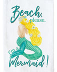 Beach Please Kitchen Towel