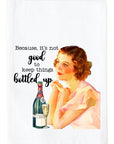 Keep Things Bottled Up Kitchen Towel