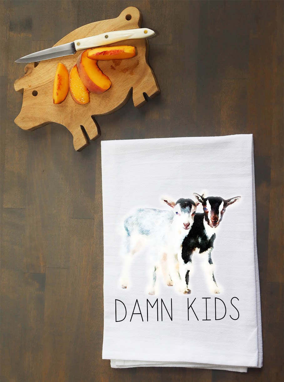 Damn Kids Kitchen Towel