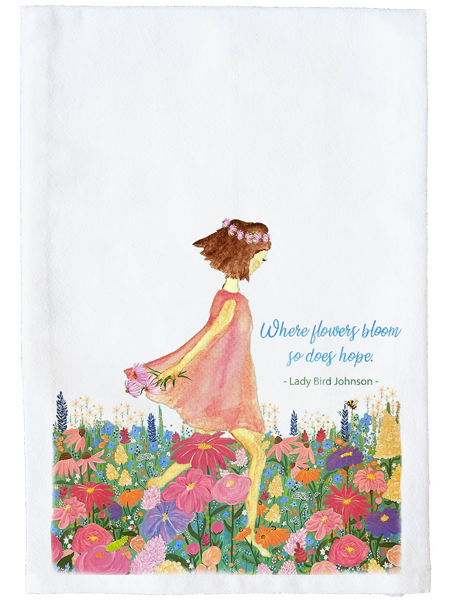 Lady Bird Johnson Kitchen Towel