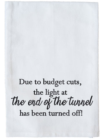 End of The Tunnel Kitchen Towel
