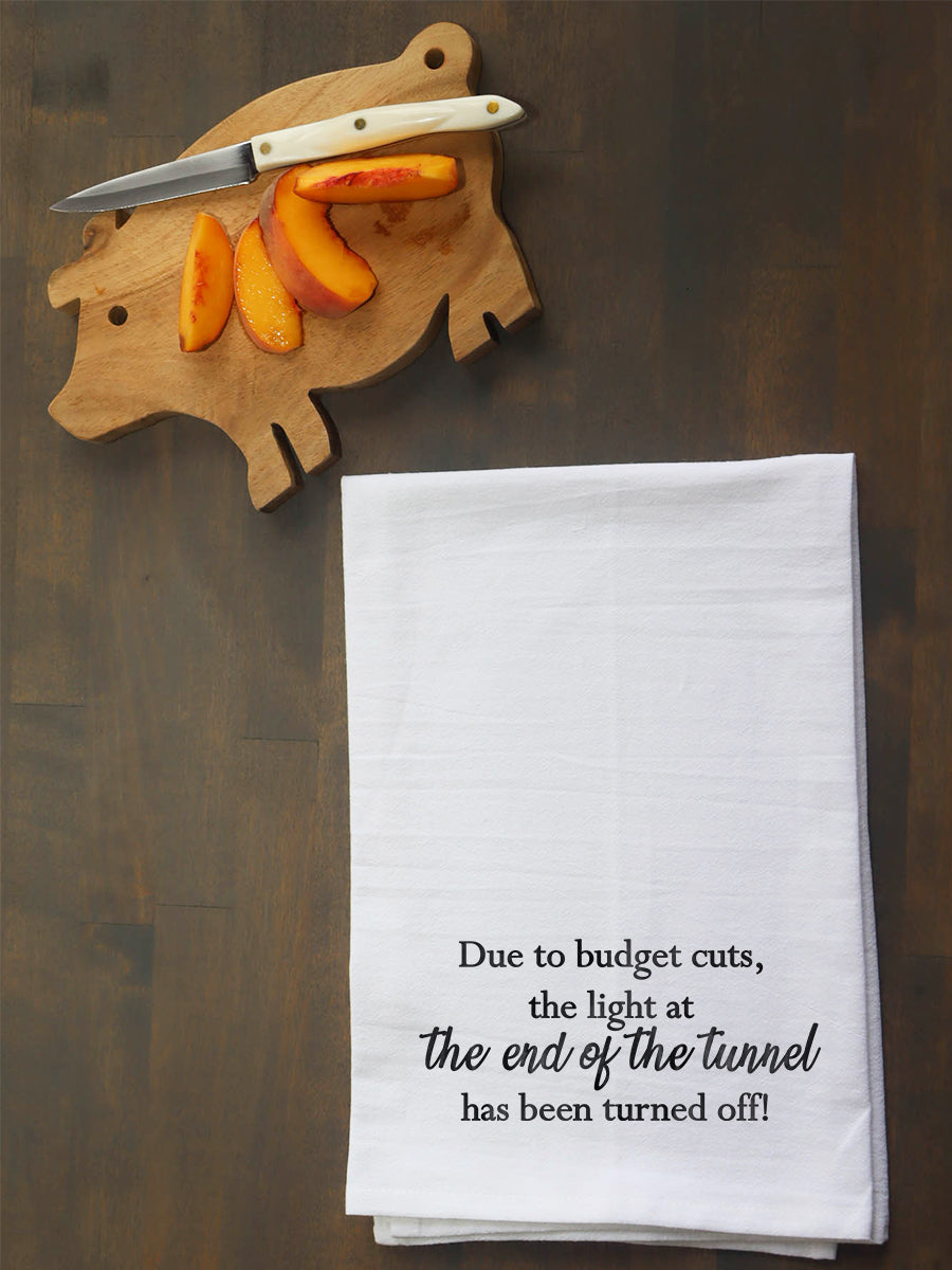 End of The Tunnel Kitchen Towel