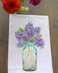 Lilacs Kitchen Towel