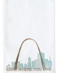 Love Where You Live Kitchen Towel