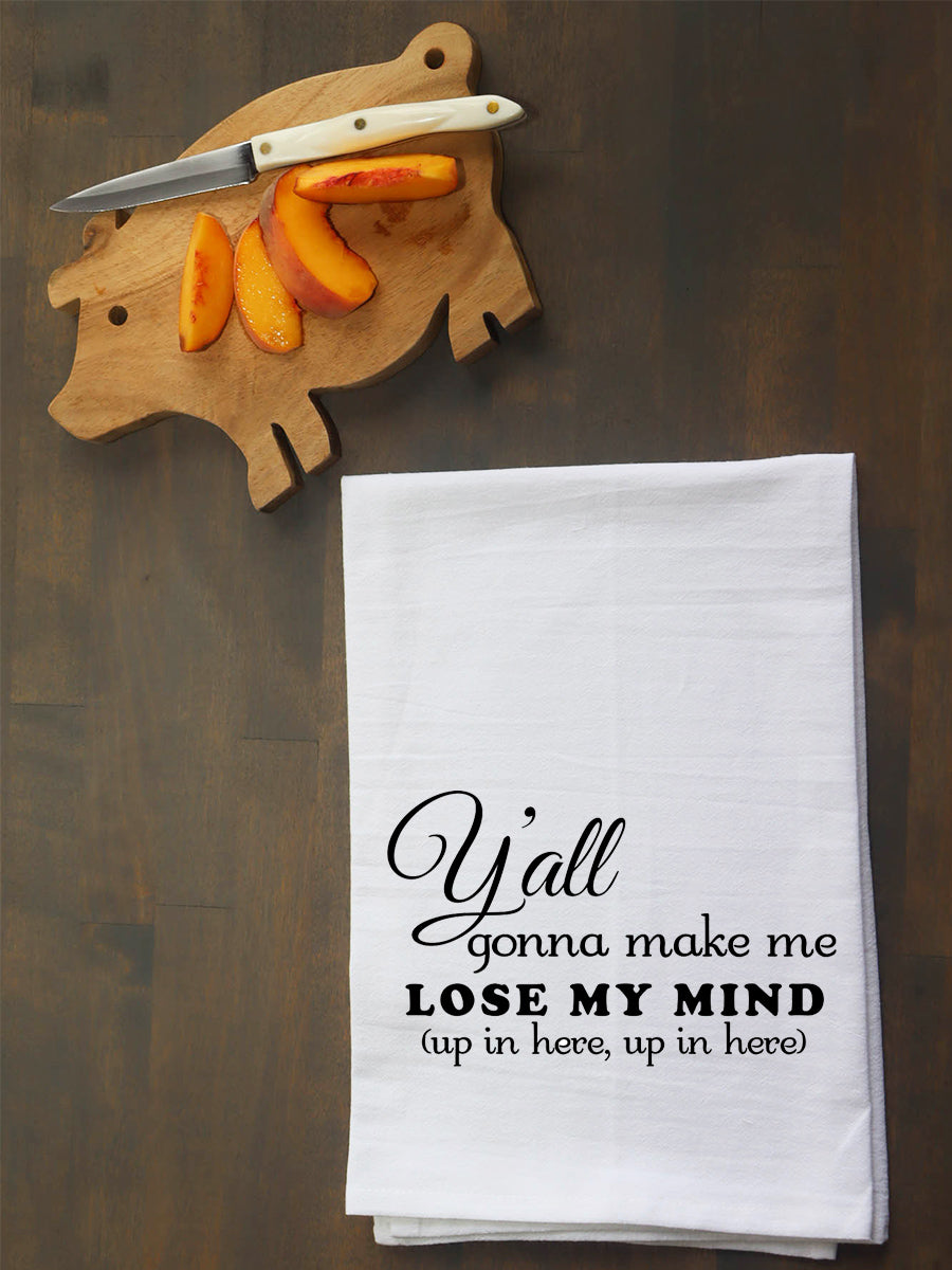 Lose my Mind Kitchen Towel
