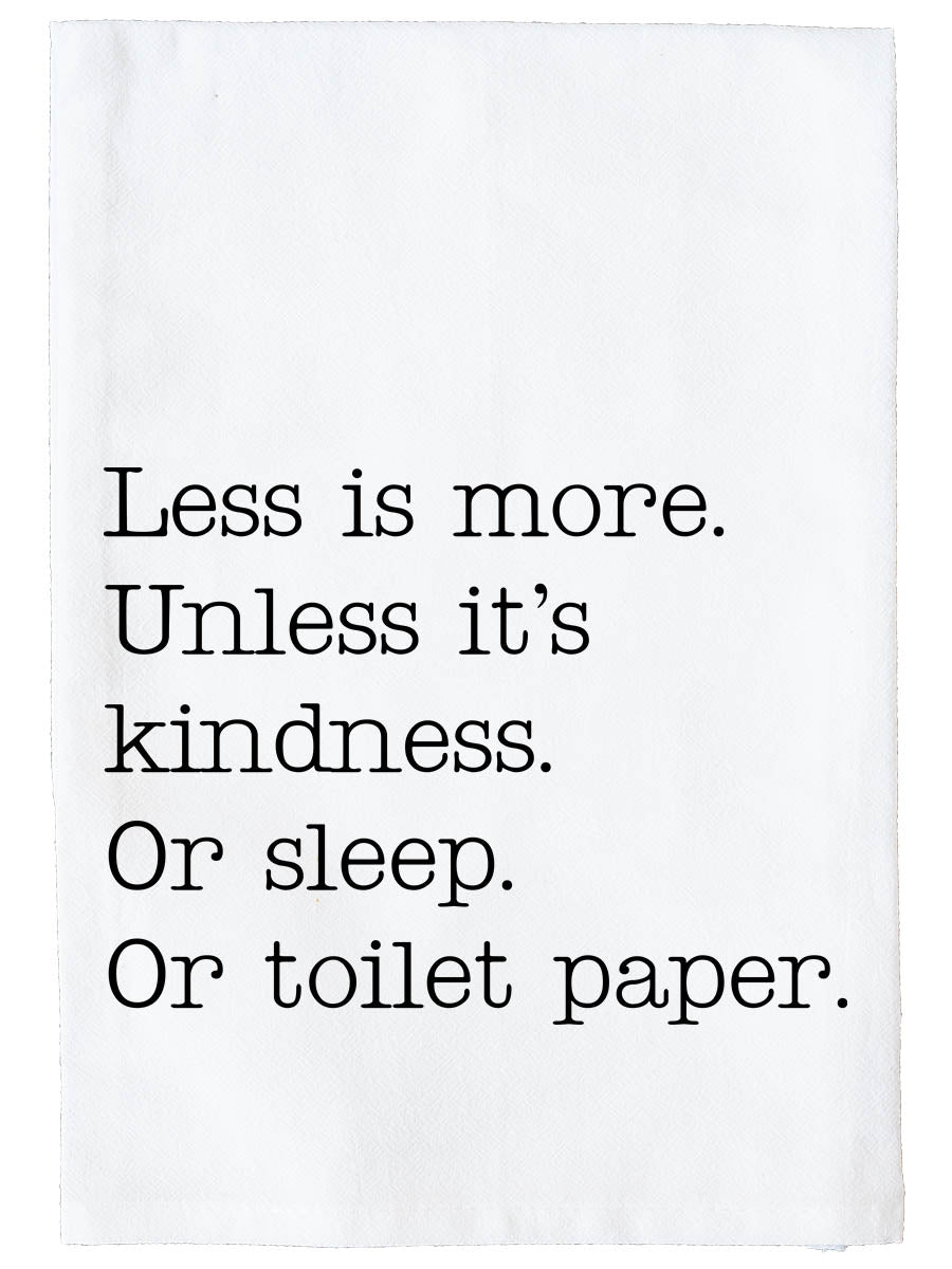 Less is More Kitchen Towel