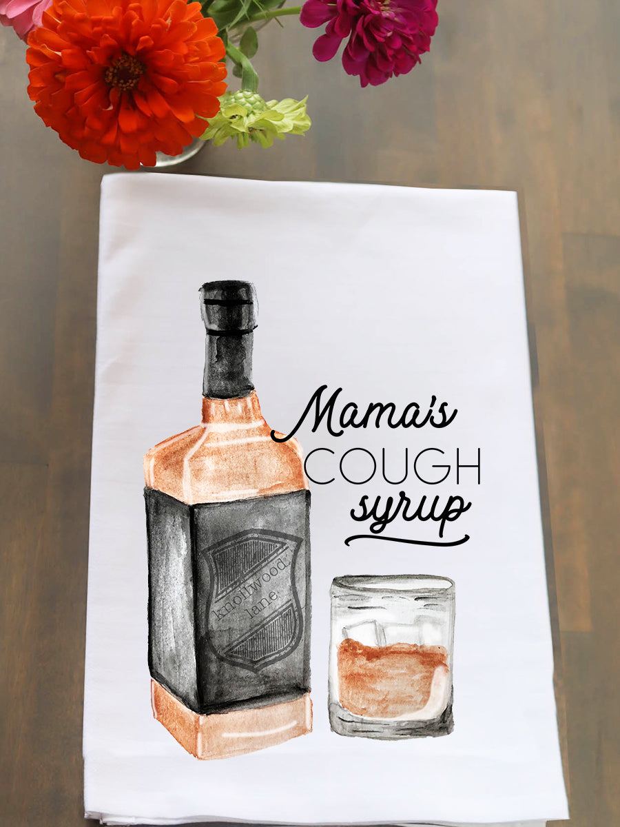 Mama's Cough Syrup Kitchen Towel