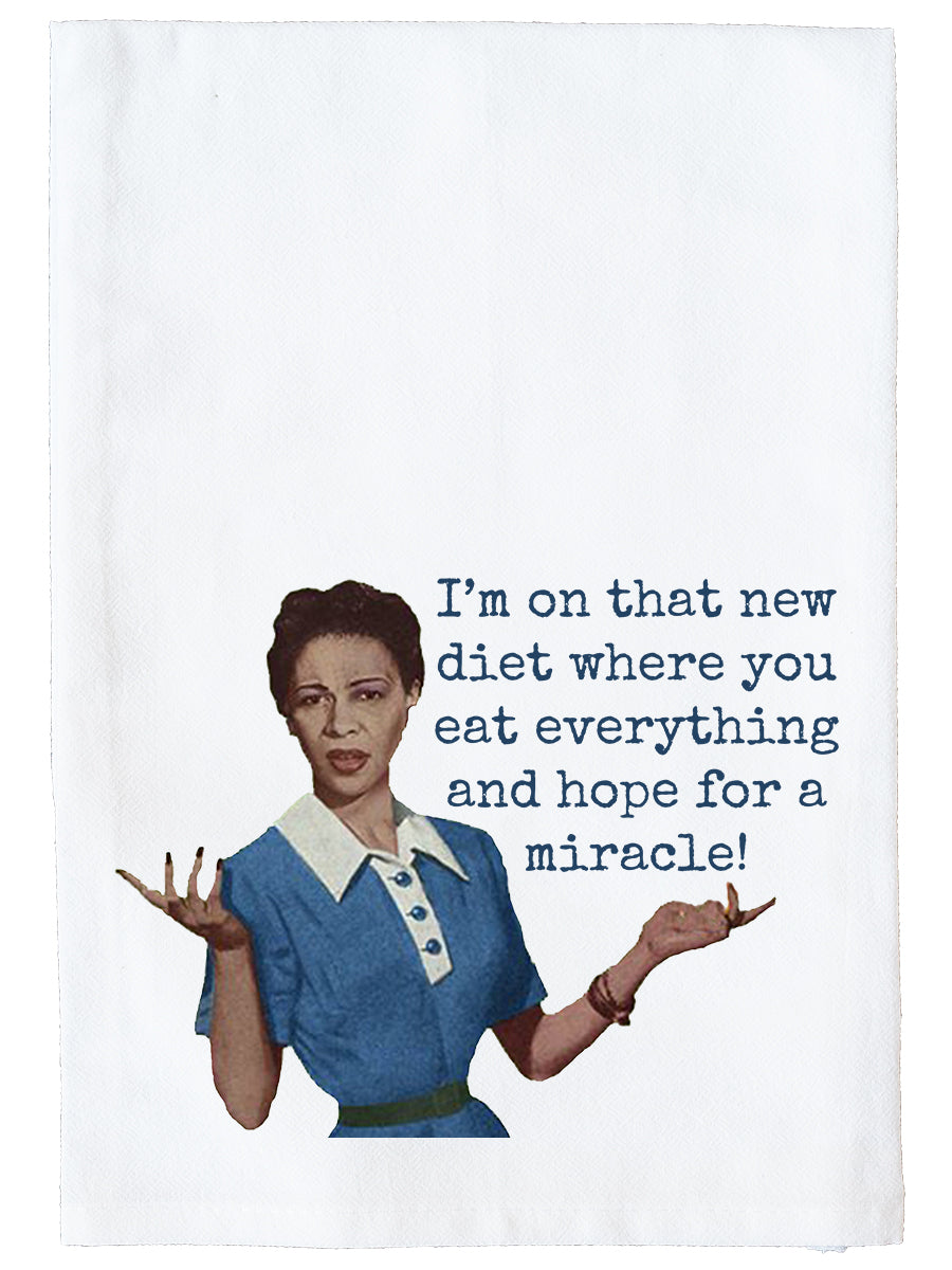 Miracle Diet Kitchen Towel