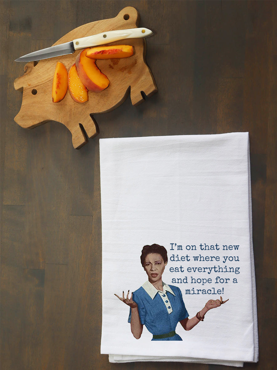 Miracle Diet Kitchen Towel