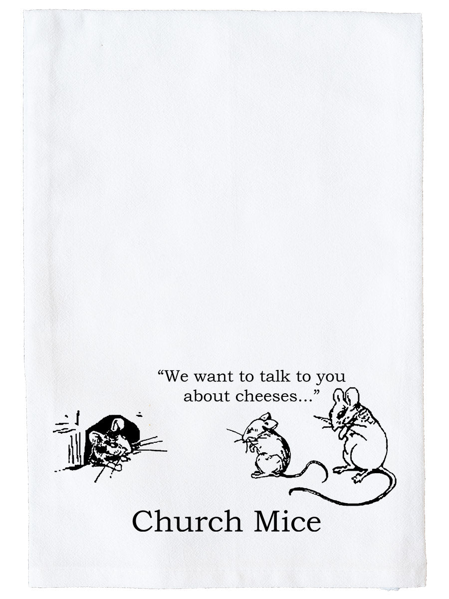 Church Mice Kitchen Towel