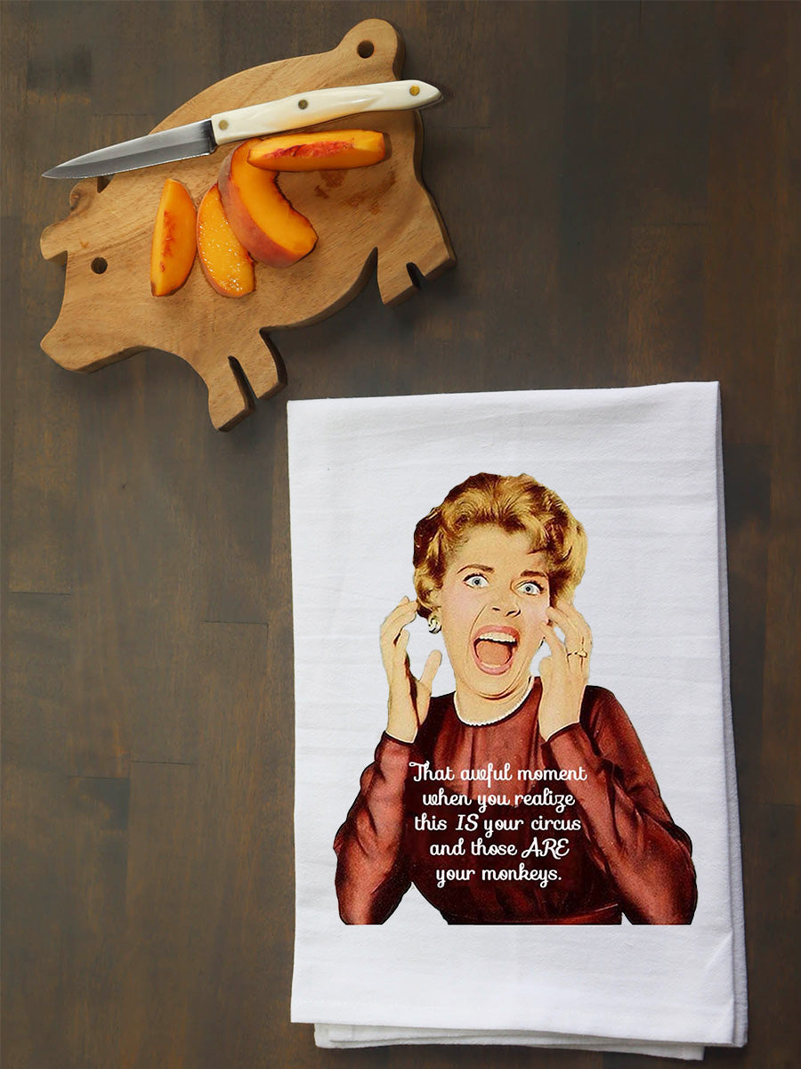 Your Circus Your Monkeys Kitchen Towel